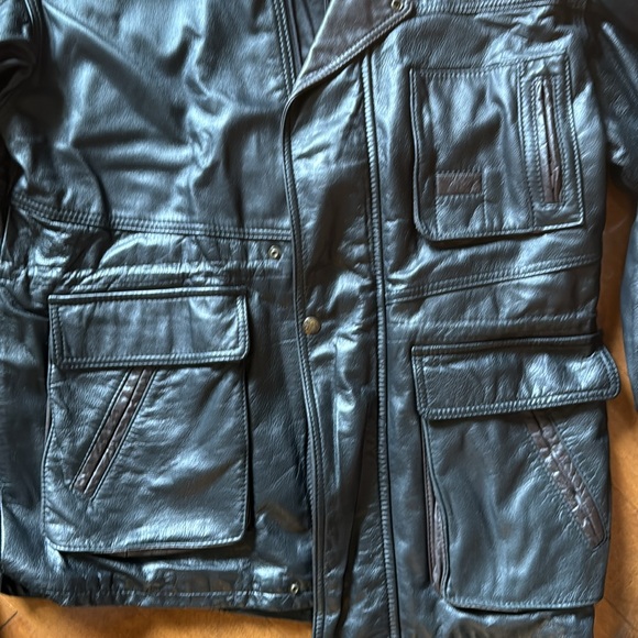Leather Jacket Size Large - Picture 6 of 6